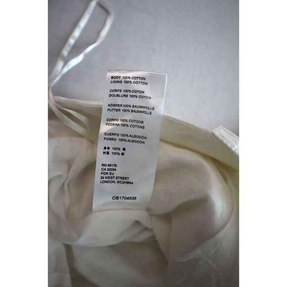 Free People Women's Sz 10 White Longline Shorts and Crop Top Minnie Set - Picture 5 of 10